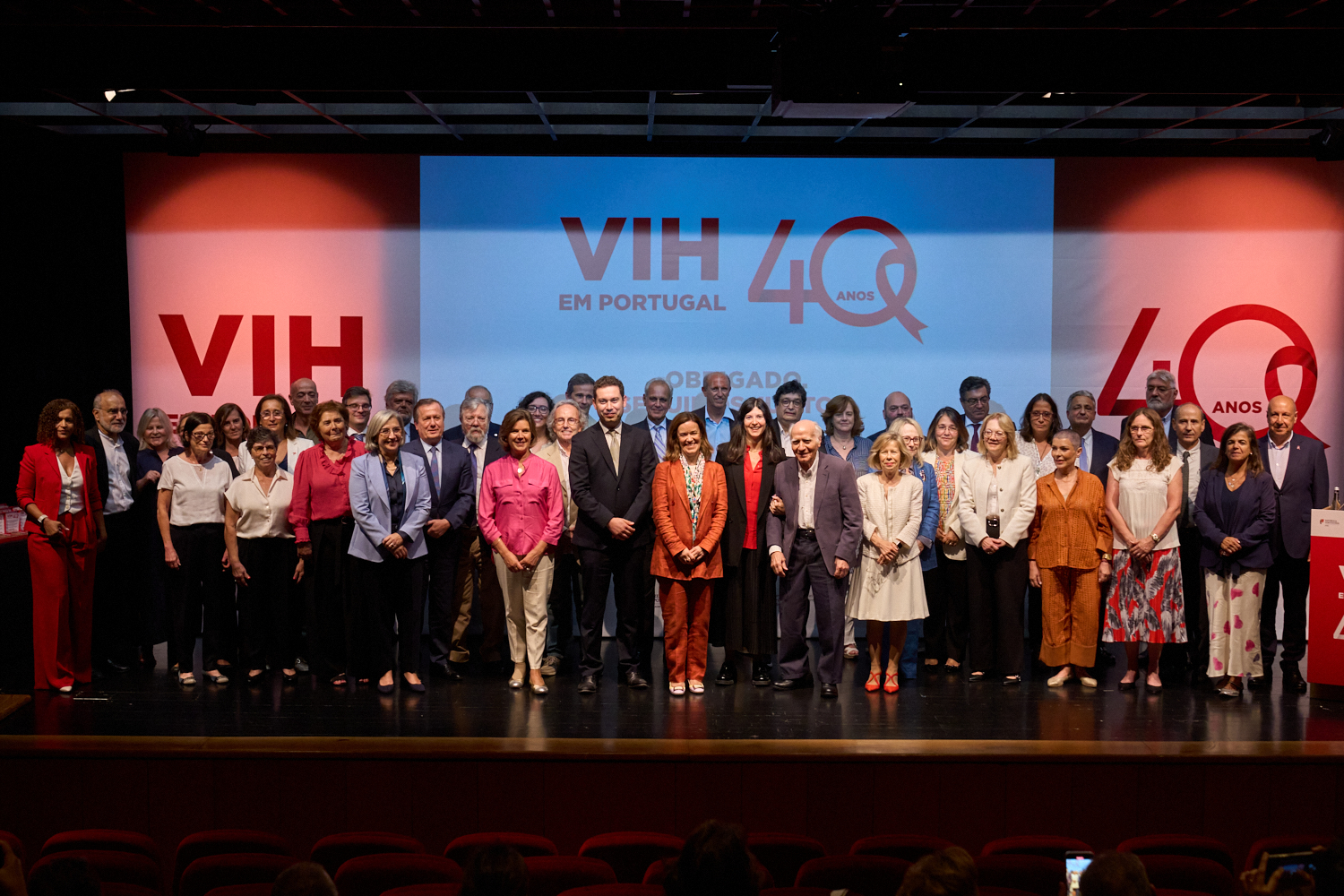 Cerimnia de Homenagem 40 anos da infeo por VIH em Portugal